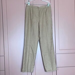 Beige Tailored Trousers